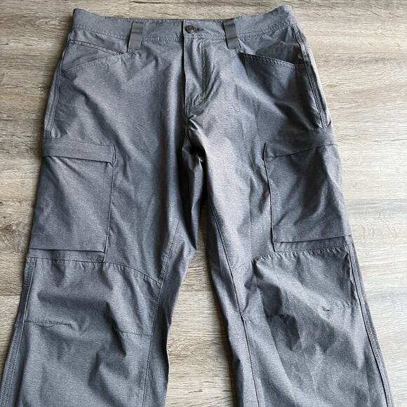 Brothers And Sons Cargo Work Pants Size 32x30 Gray Straight Outdoor Gorpcore - Picture 8 of 8